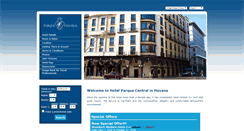 Desktop Screenshot of hotelparquecentral-cuba.com